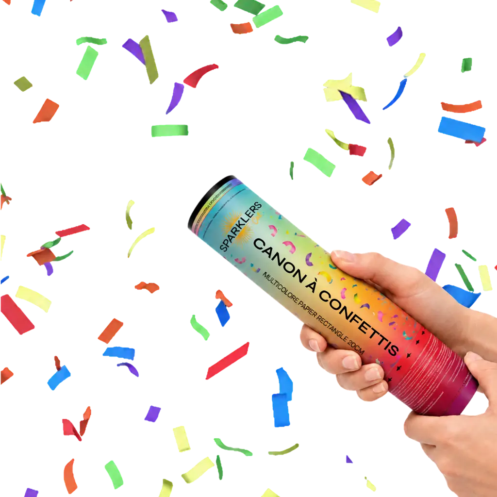 20cm Mix confetti kanonnen