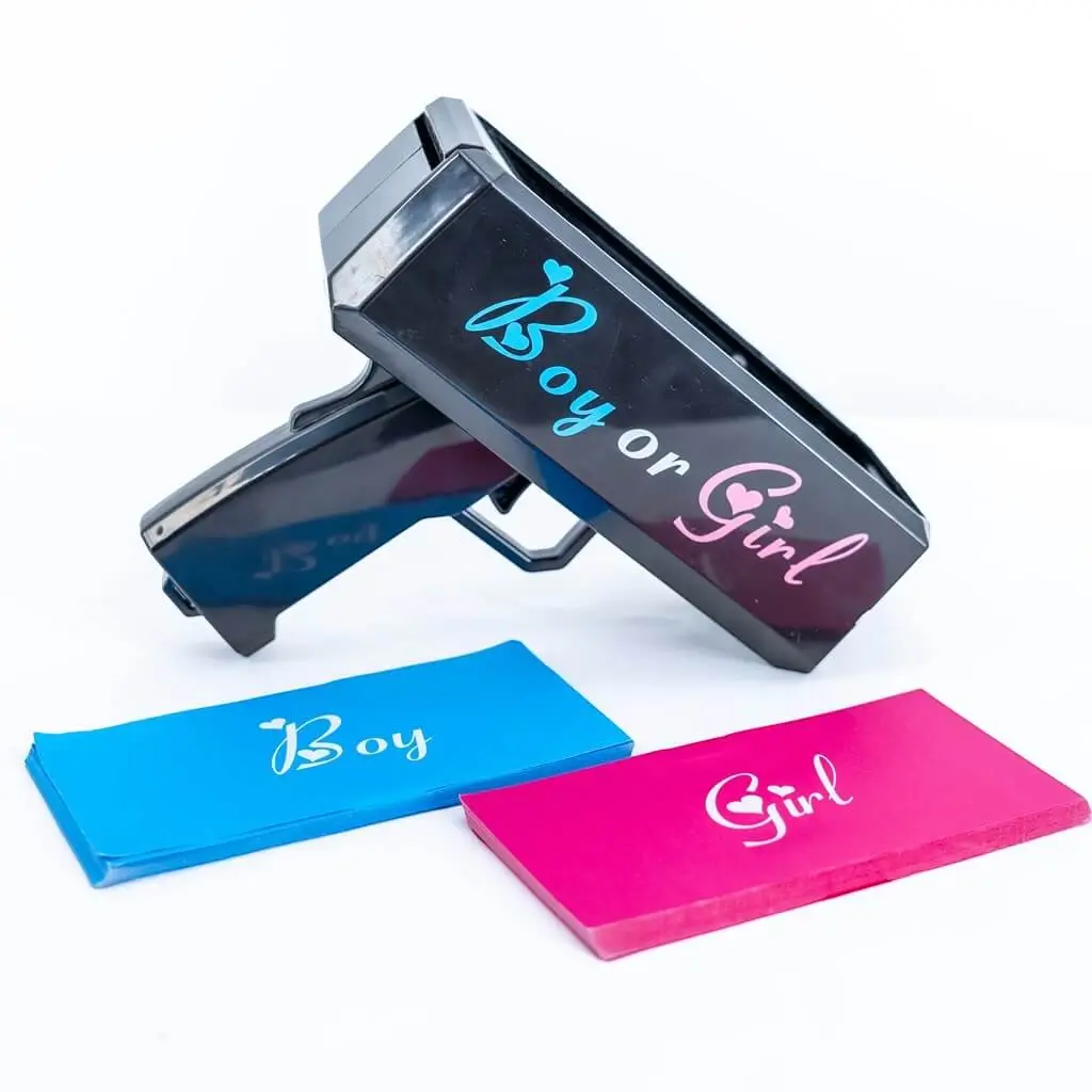 Boy or Girl Ticket Gun - Inclusief 100 valse kaartjes