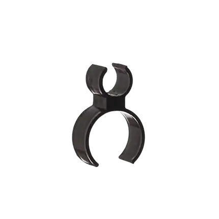 Eenvoudige zwarte flessenclip voor taartfontein