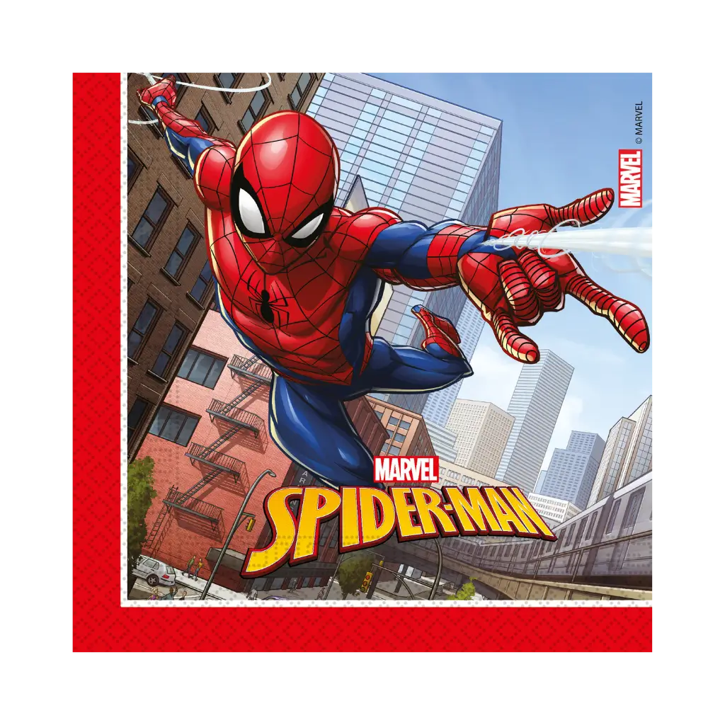 Spiderman Handdoek - Set van 20