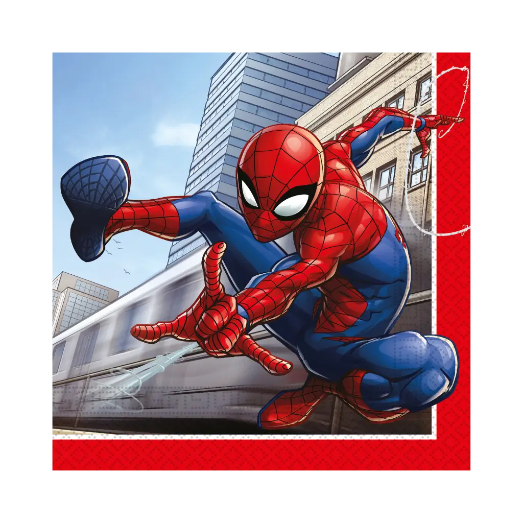 Spiderman Handdoek - Set van 20