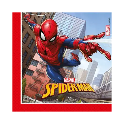 Spiderman Handdoek - Set van 20