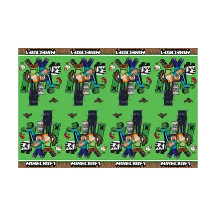 Minecraft plastic tafelkleed