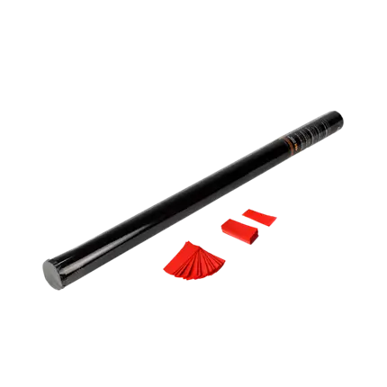 Handmatig confetti kanon 80cm - Rood