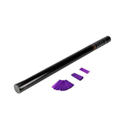 Handmatig confetti kanon 80cm - Paars