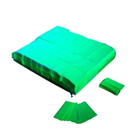 Fluorescerende confetti zak 1KG - Groen