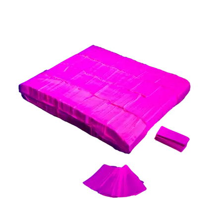 Fluorescerende confetti zak 1KG - Roze