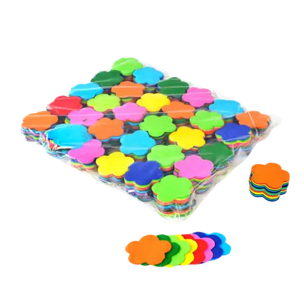 Bloemenconfetti zak 1KG - Veelkleurig