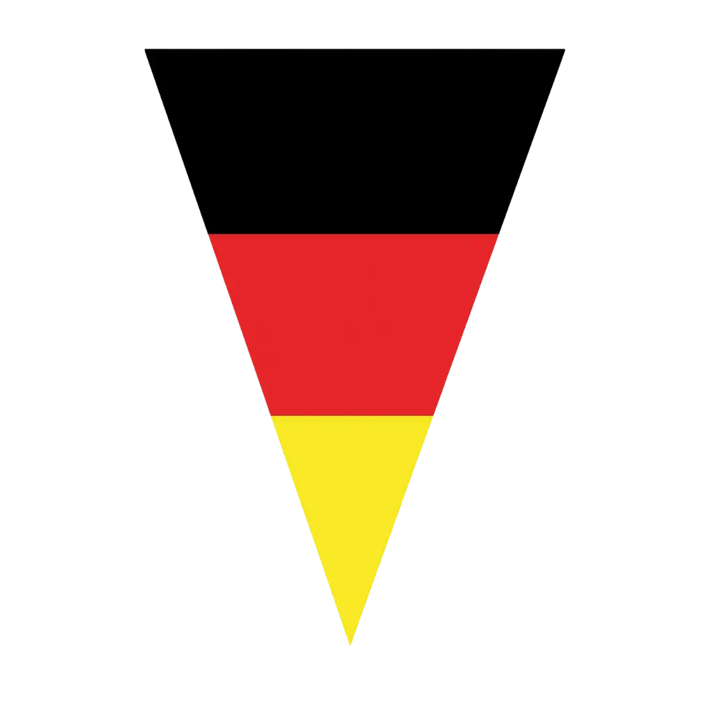 Duitsland 10 wimpelslinger - 5 meter