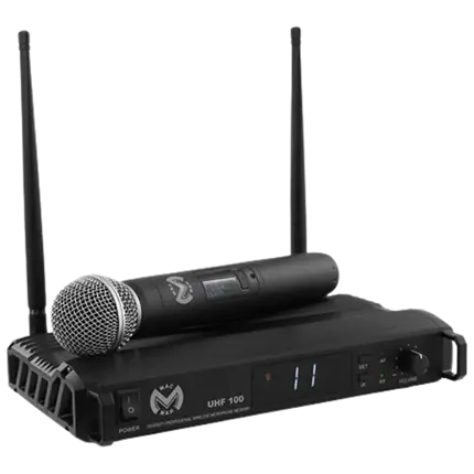 Mac Mah draadloze microfoon - UHF 100 M