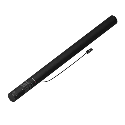 Leeg elektrisch confetti kanon 80 cm