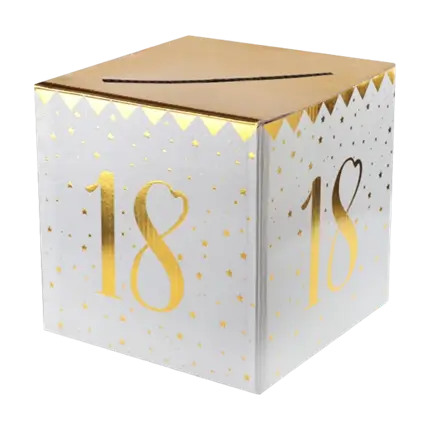 18 jaar verjaardags spaarpot