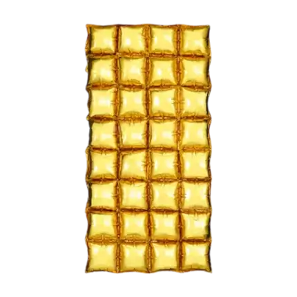 Ballonnengordijn Goud 143 cm