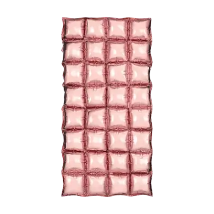 143 cm Roségoud ballongordijn