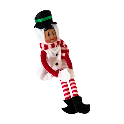 Sneeuwpop Grappenmaker Elf Vermomming