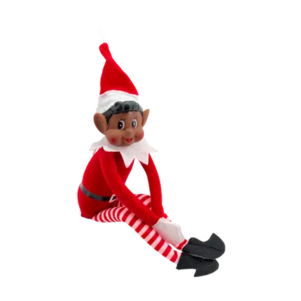 Kerst Grappenmaker Elf Jongen - Matte Huid