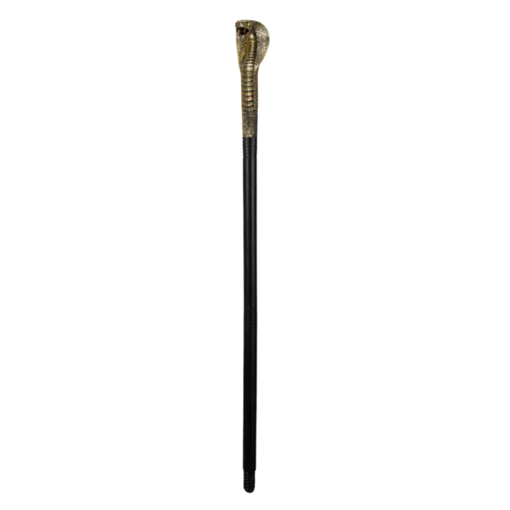 Farao-serpenscepter, zwart en goud - 82 cm