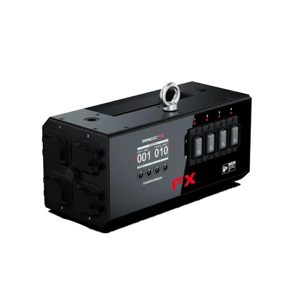 DMX-regelaar voor speciale effecten - SWITCHPACK MAGIC FX