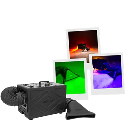 HeavyFog 2000-P - Hoogwaardige Heavy Fog Machine met DMX