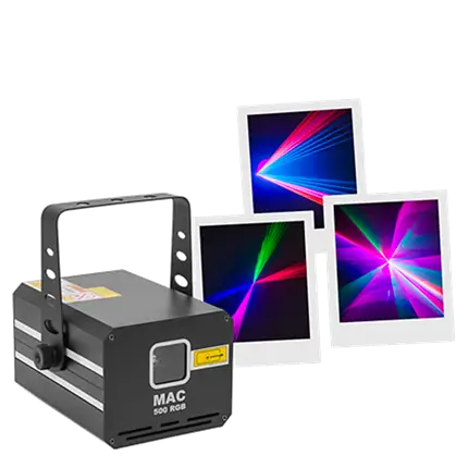 MAC 500 RGB - Professionele meerkleurenlaser