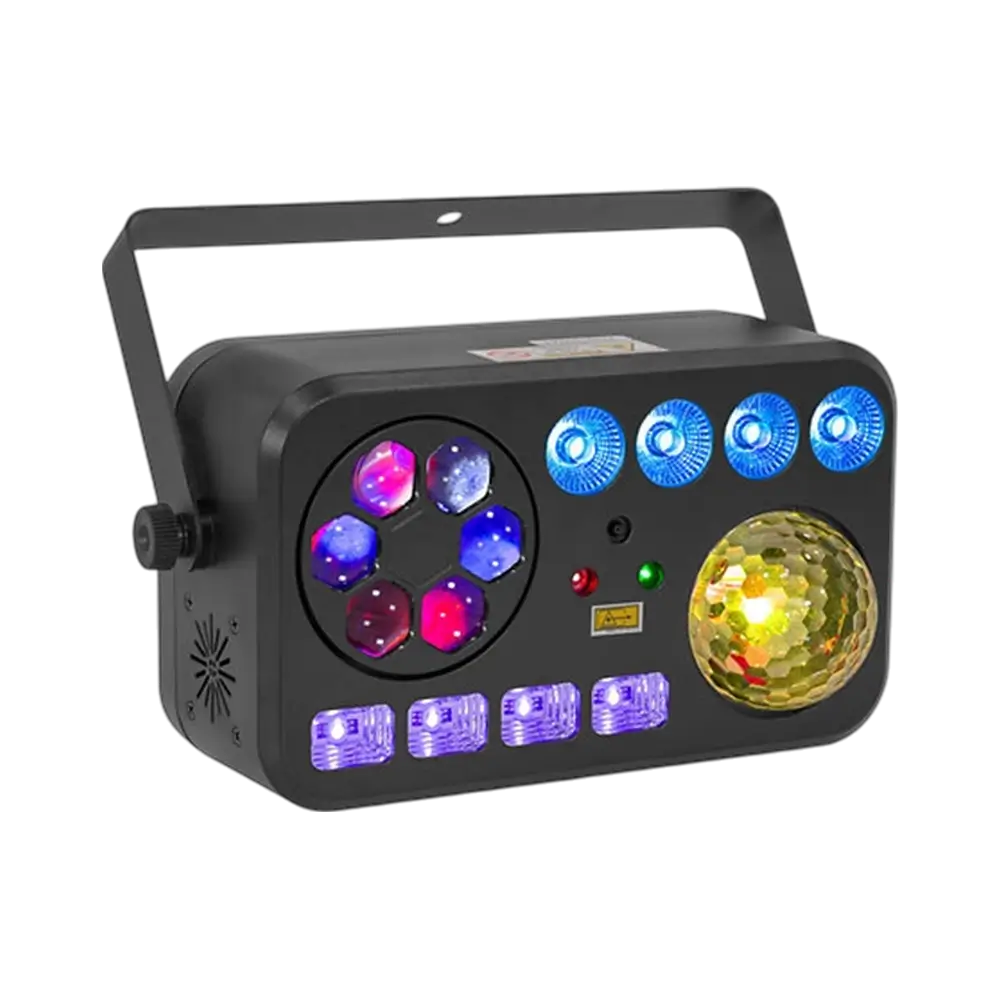 LightShow 6FX - 6 in 1 effecten met DMX