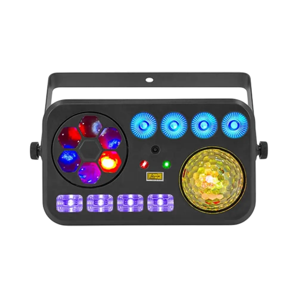 LightShow 6FX - 6 in 1 effecten met DMX