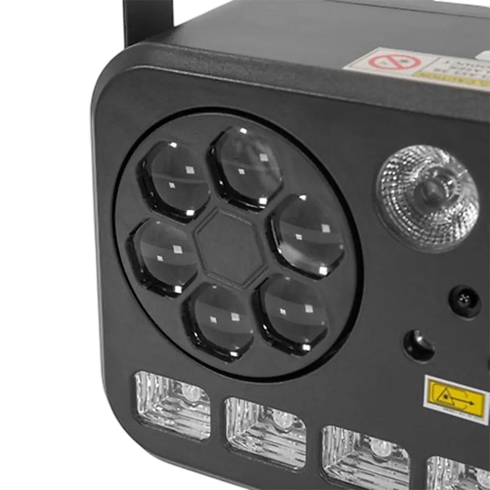 LightShow 6FX - 6 in 1 effecten met DMX