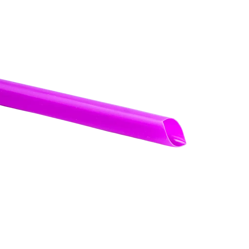 Herbruikbaar PP Afgeschuind Bubbel Thee Rietje - Veelkleurig 20cm/ø12mm (SET VAN 100)