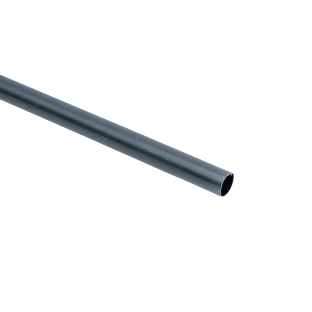 Rietje Herbruikbare PP Lepel - Zwart 21cm/ø8mm (SET VAN 100)