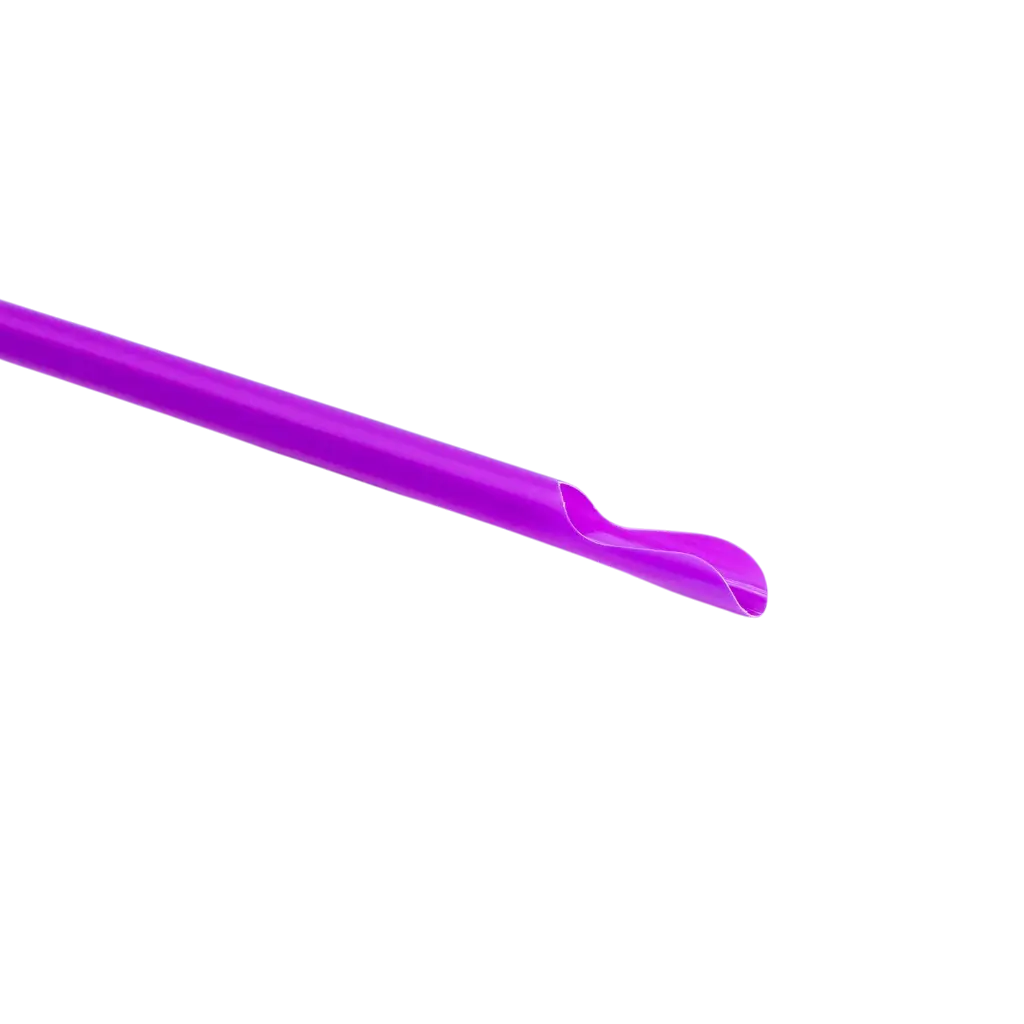 Rietje Herbruikbare PP Lepel - Veelkleurig 21cm/ø8mm (SET VAN 100)