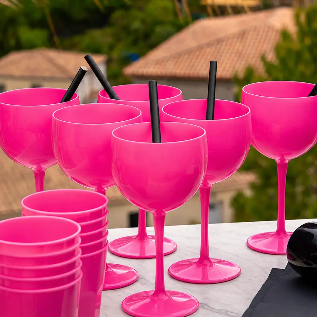 Roze Piscine glas 40cl