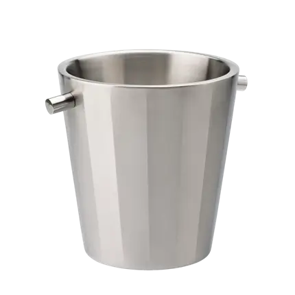 Isothermisch gesatineerde roestvrijstalen wijnemmer - 1 fles 20 x 21,5 cm