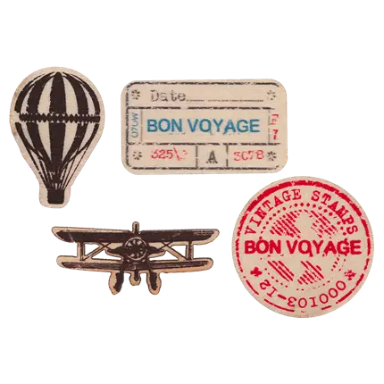 Bon voyage tafeldecoraties x20