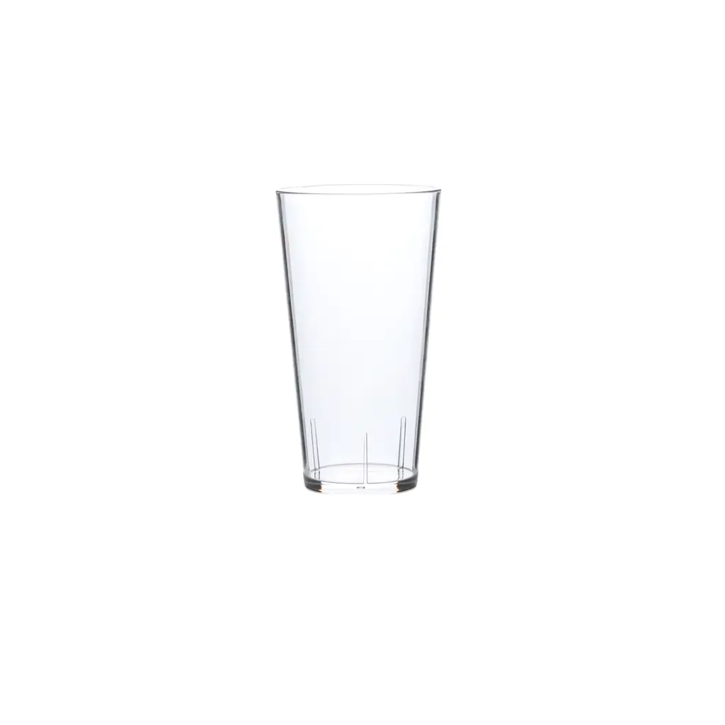 Conic" onbreekbaar bier- en cocktailglas in Ecozen - 33 cl
