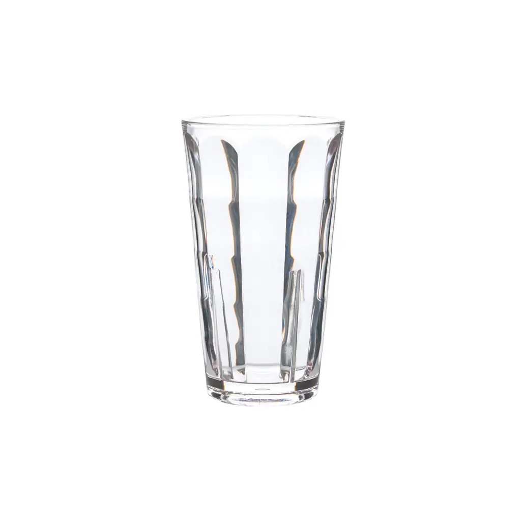 Optic Square" onbreekbaar bier-, water- en cocktailglas in Ecozen - 34 cl