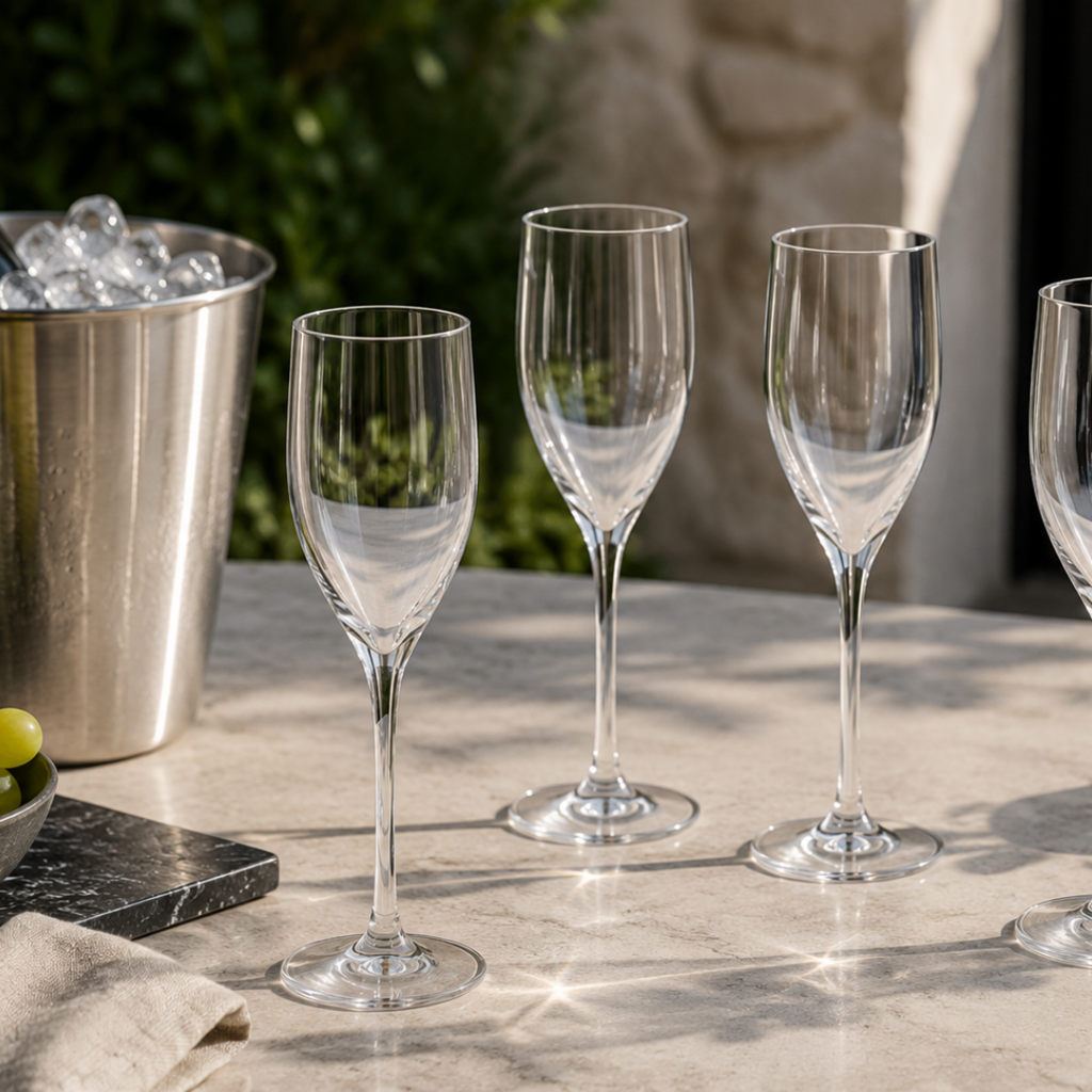 Onbreekbaar champagneglas "Venus" in Ecozen - 17 cl