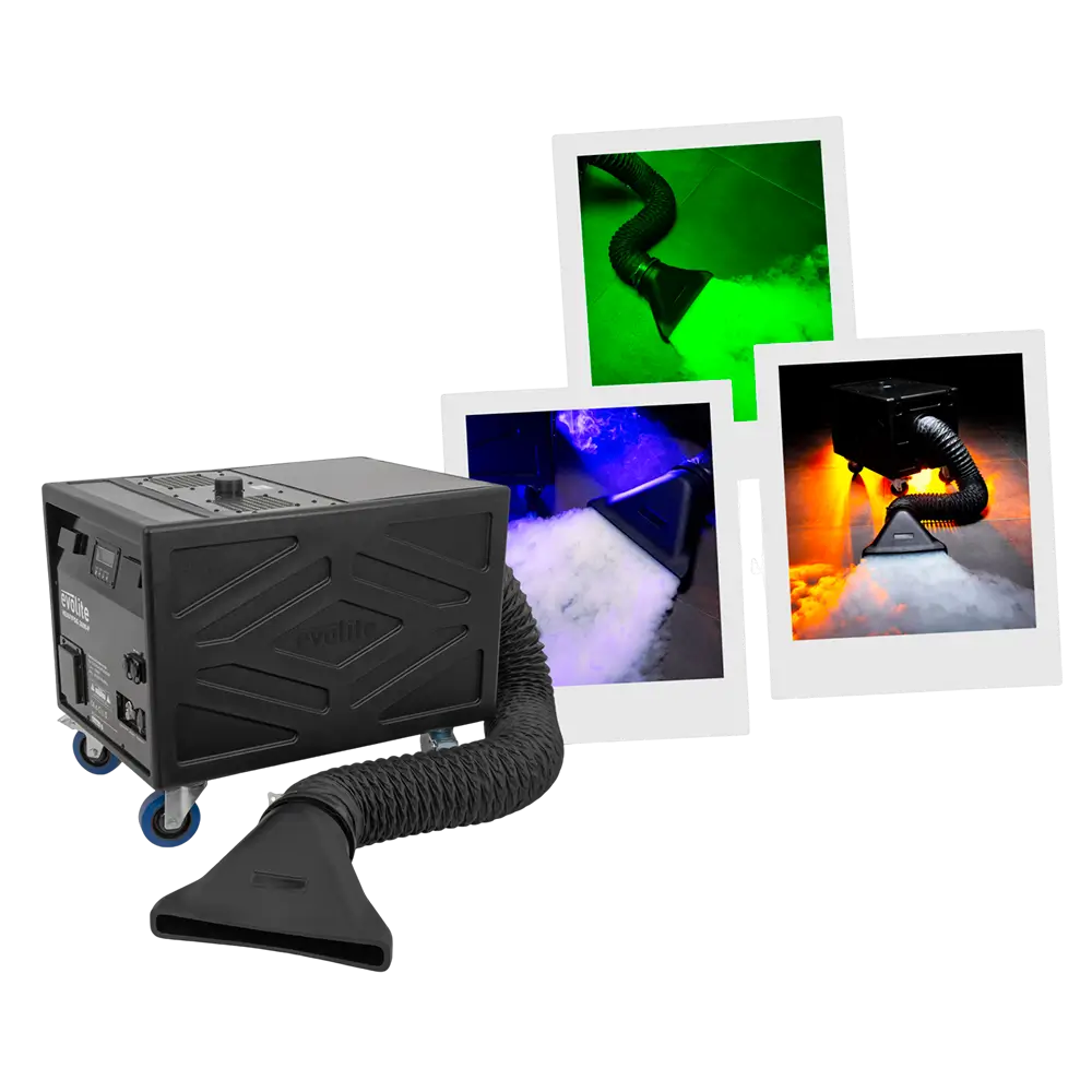HeavyFog 4000-P - Ultra High Performance Heavy Fog Machine met DMX
