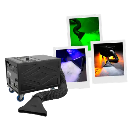 HeavyFog 4000-P - Ultra High Performance Heavy Fog Machine met DMX