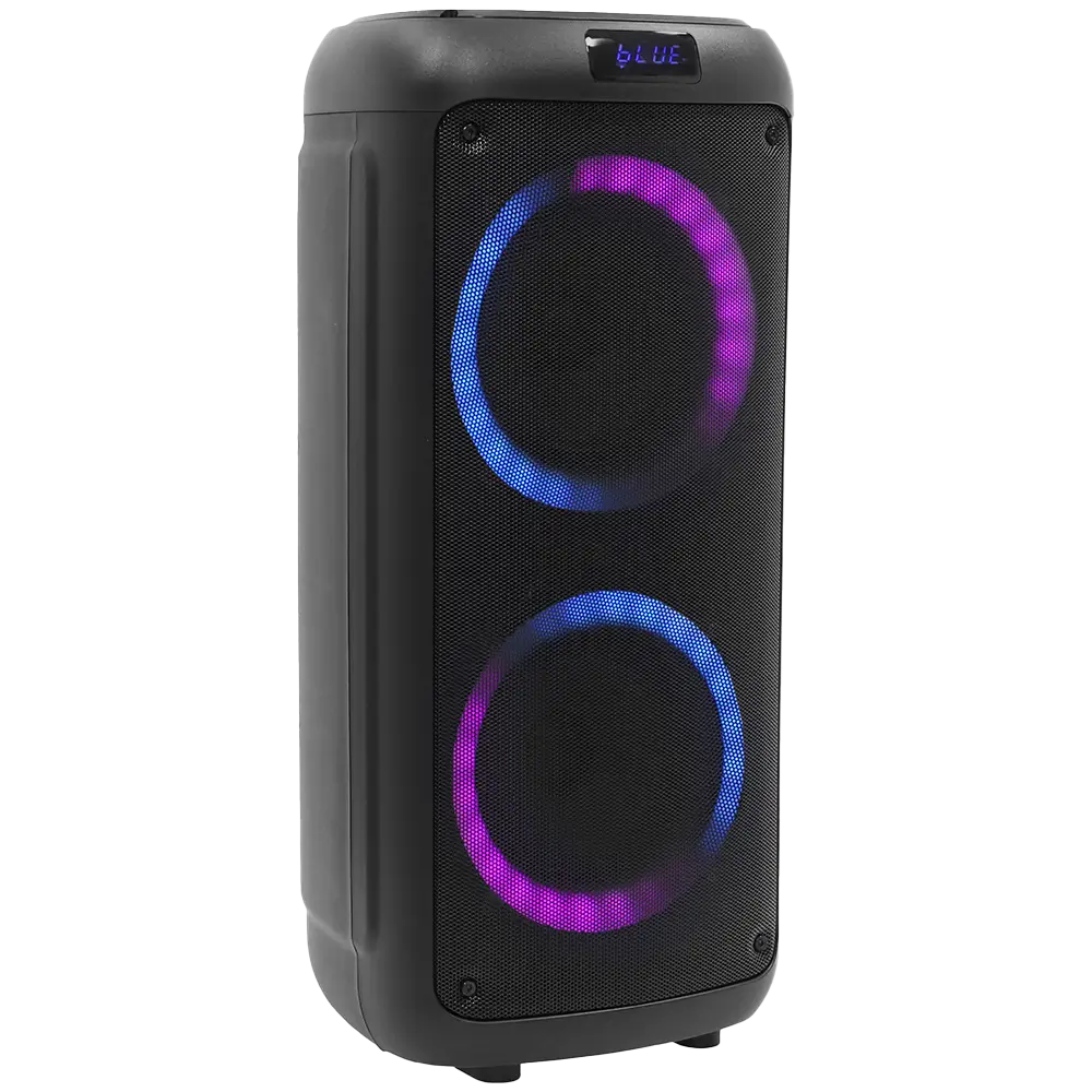 BOOMaster 300' draagbare acculuidspreker - 250W met Bluetooth, LED