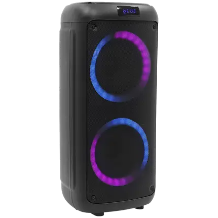 BOOMaster 300' draagbare acculuidspreker - 250W met Bluetooth, LED