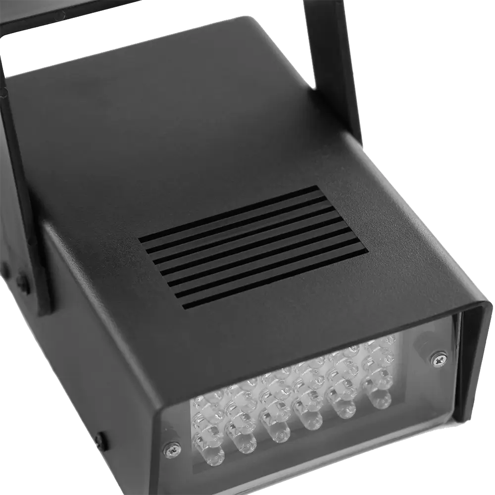 FLASHLED-MINI" LED-stroboscoop - 24 witte LED's, instelbare snelheid