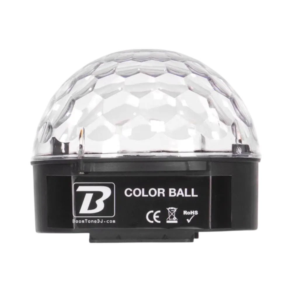 Color Ball" LED-lichtset - RGB 9W, 82 lenzen, afstandsbediening inbegrepen