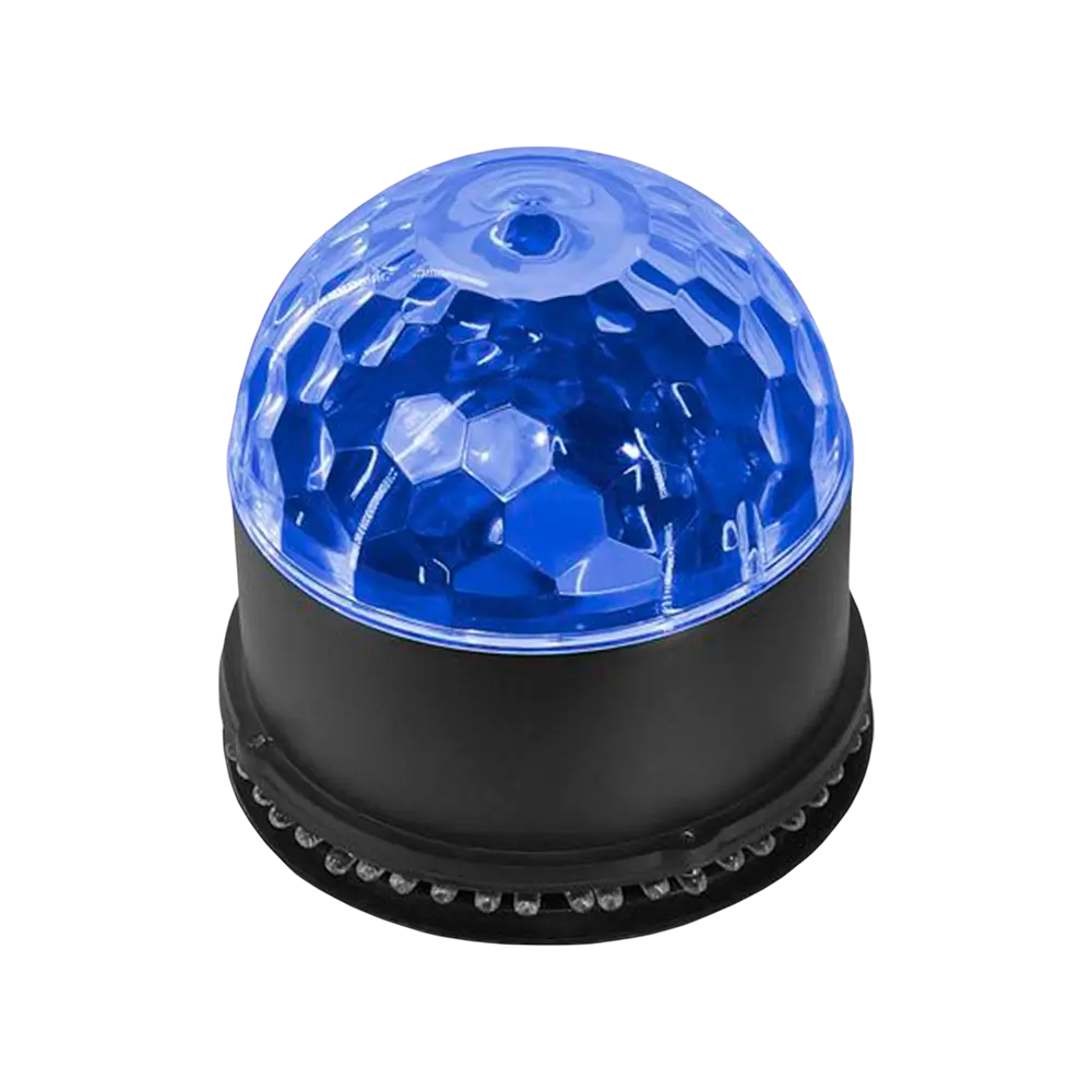 SunBall" LED-lichtset - 48 RGB LED's, zon- en discobaleffecten, auto- en audiomodi