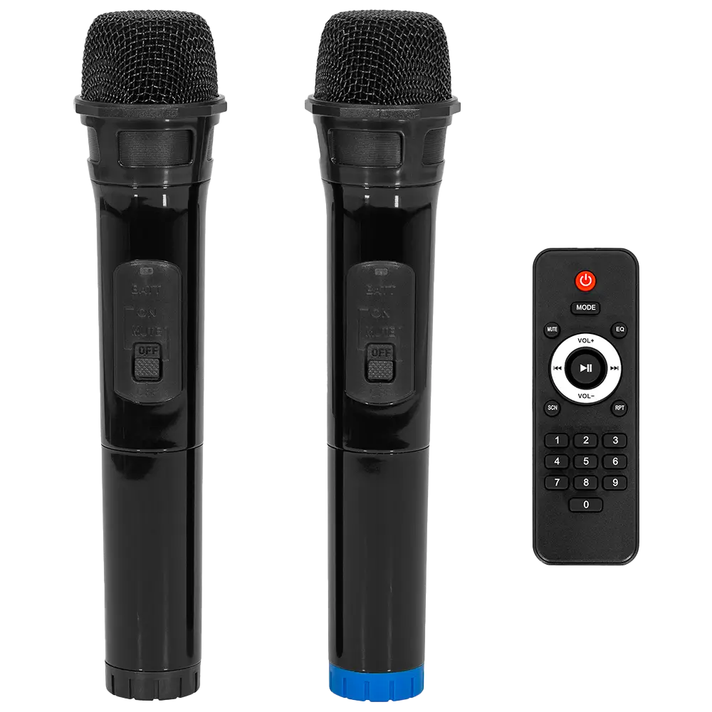 Draagbare luidspreker "Mobile Pro 12" Mac Mah – 500W, Bluetooth, 2 UHF-microfoons