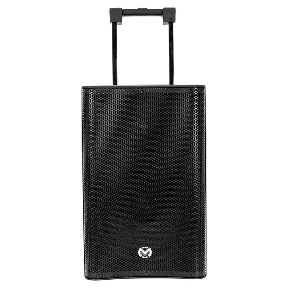 Draagbare luidspreker "Mobile Pro 12" Mac Mah – 500W, Bluetooth, 2 UHF-microfoons