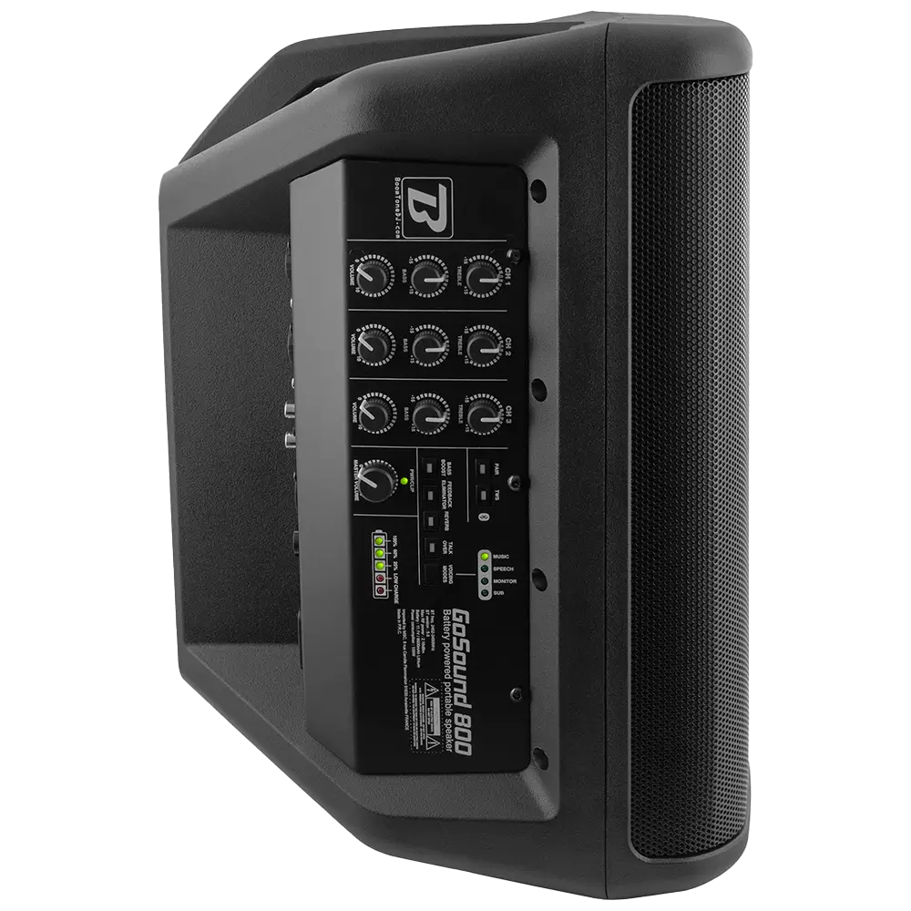 GoSound 800" draagbare luidspreker - 100W RMS, Bluetooth 5.0, DSP 4 modi, batterij van 4 uur