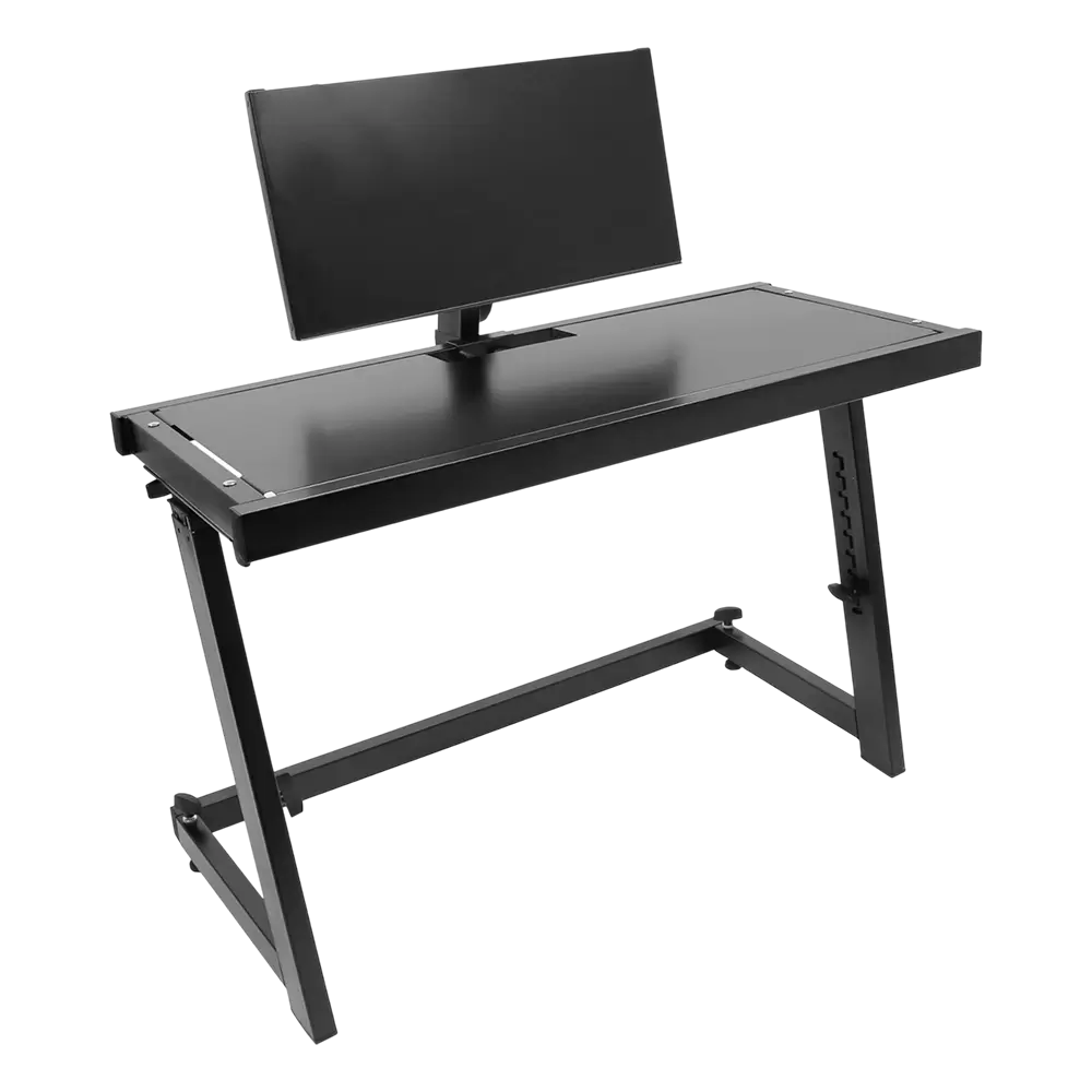 DJ STATION - verstelbare hoogte 68-92 cm, geïntegreerde PC-plank