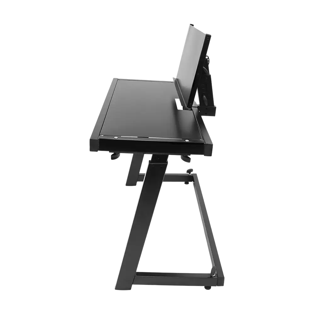 DJ STATION - verstelbare hoogte 68-92 cm, geïntegreerde PC-plank