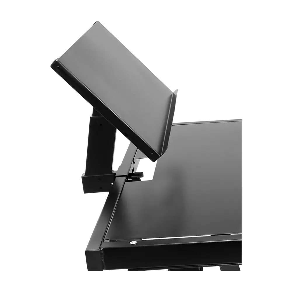 DJ STATION - verstelbare hoogte 68-92 cm, geïntegreerde PC-plank
