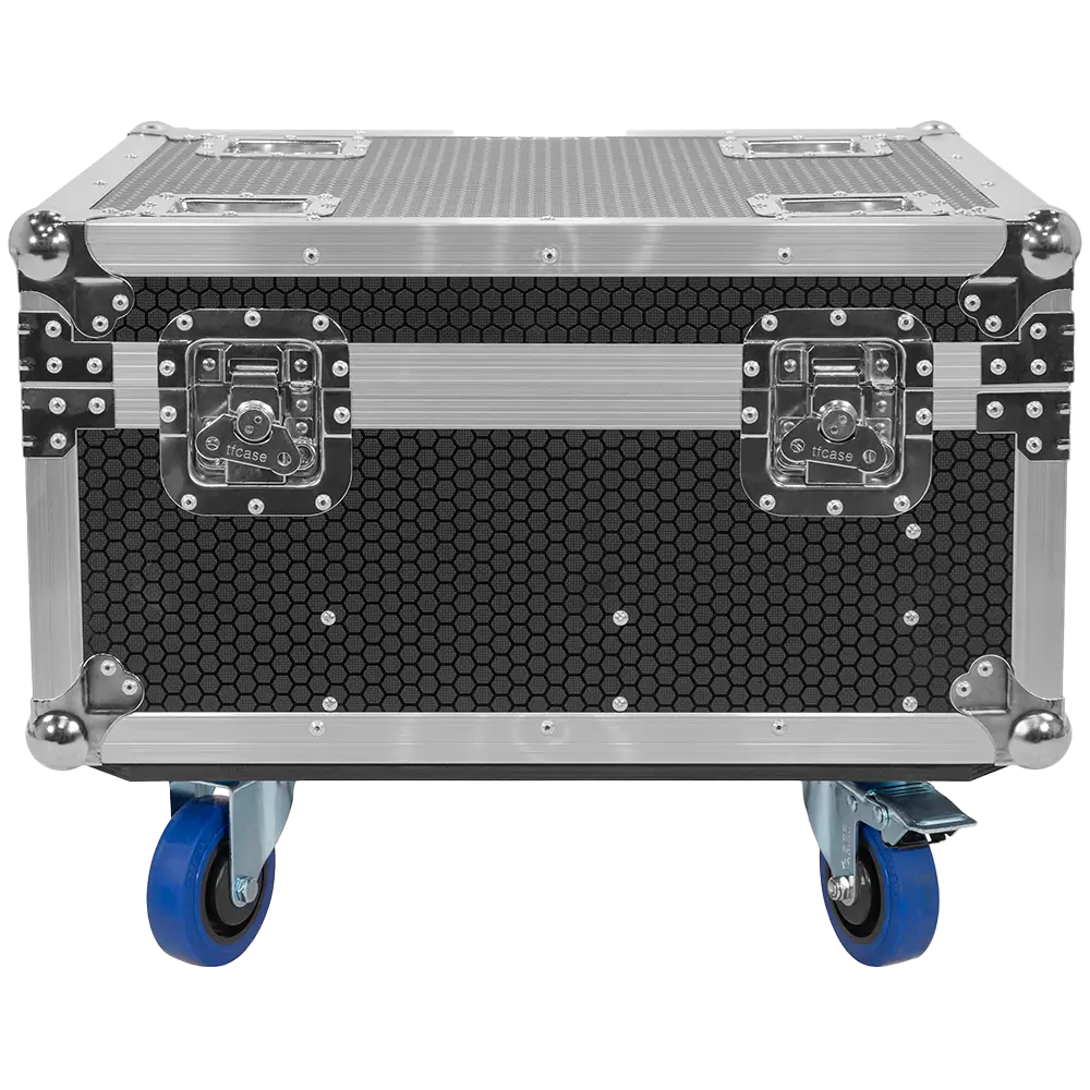 LED-projectoren "IZY Glow Set" Mac Mah – 6×15W RGBWA-UV, draadloze DMX, oplaadbaar